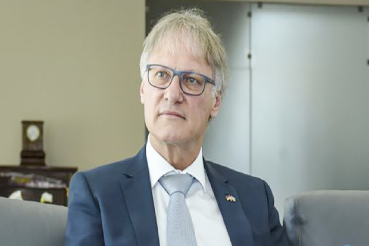 German ambassador to Azerbaijan Wolfgang Manig