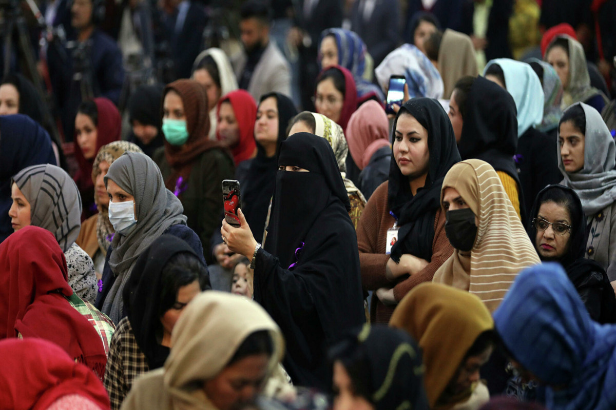 Группа женщин провела акцию протеста в Кабуле