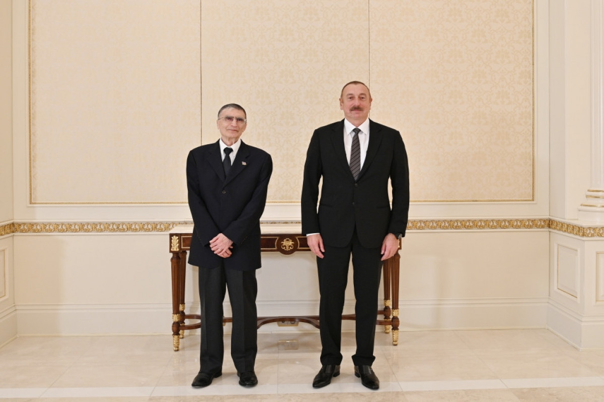 President Ilham Aliyev received world-renowned scientist Aziz Sancar
