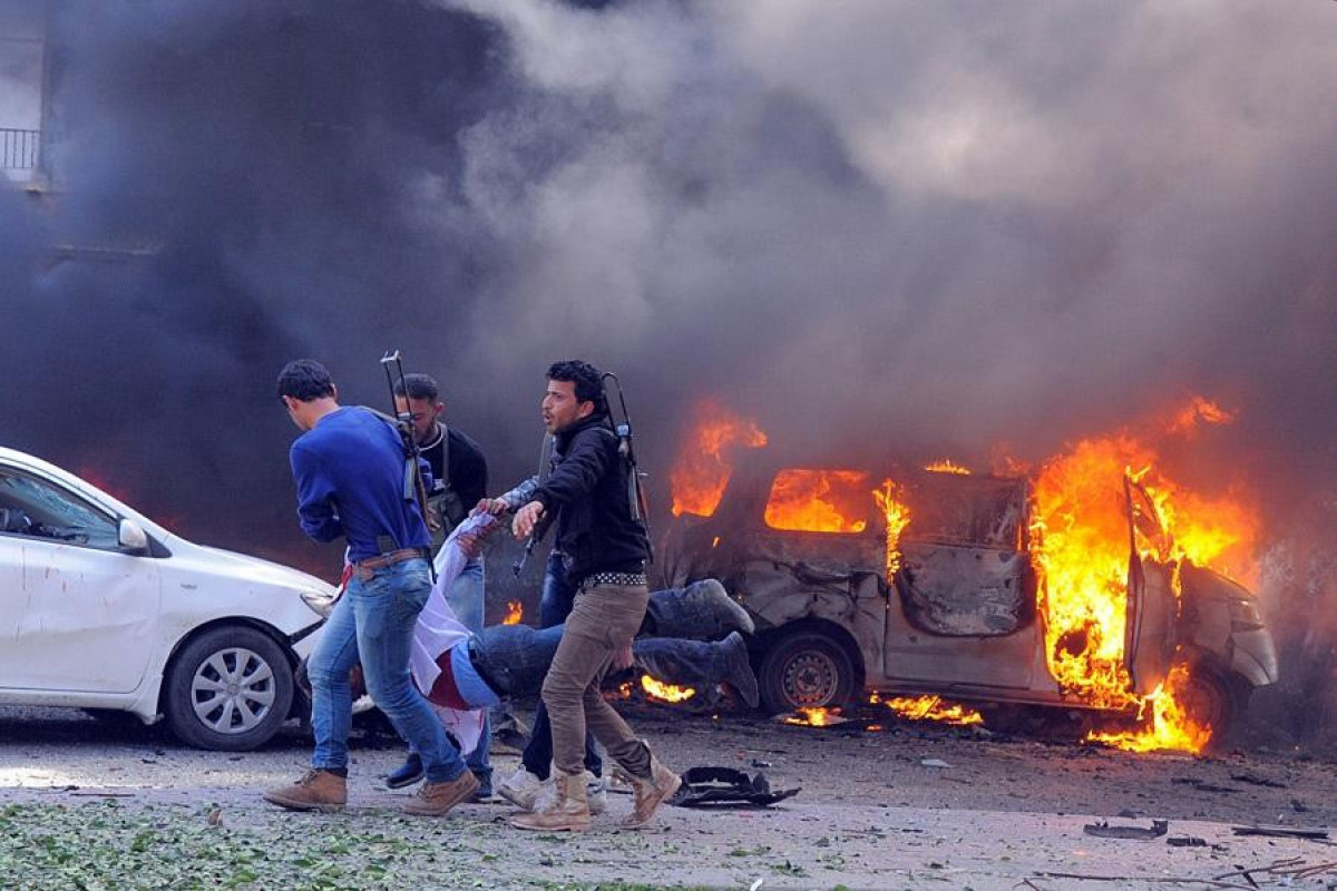 KİV: Suriyada terror aktı nəticəsində 10 neftçi həlak olub