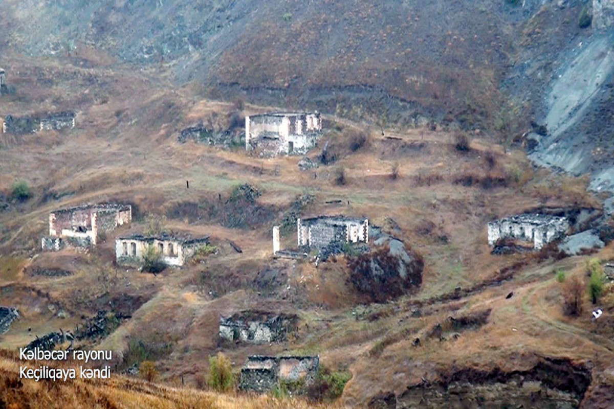 Kechiligaya village of the Kalbajar region