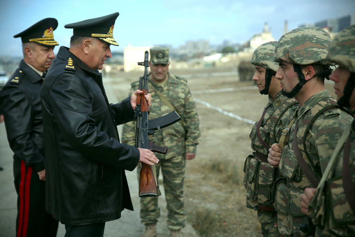 Начальник Генштаба Азербайджанской Армии встретился с личным составом Высшего военного училища-ВИДЕО 