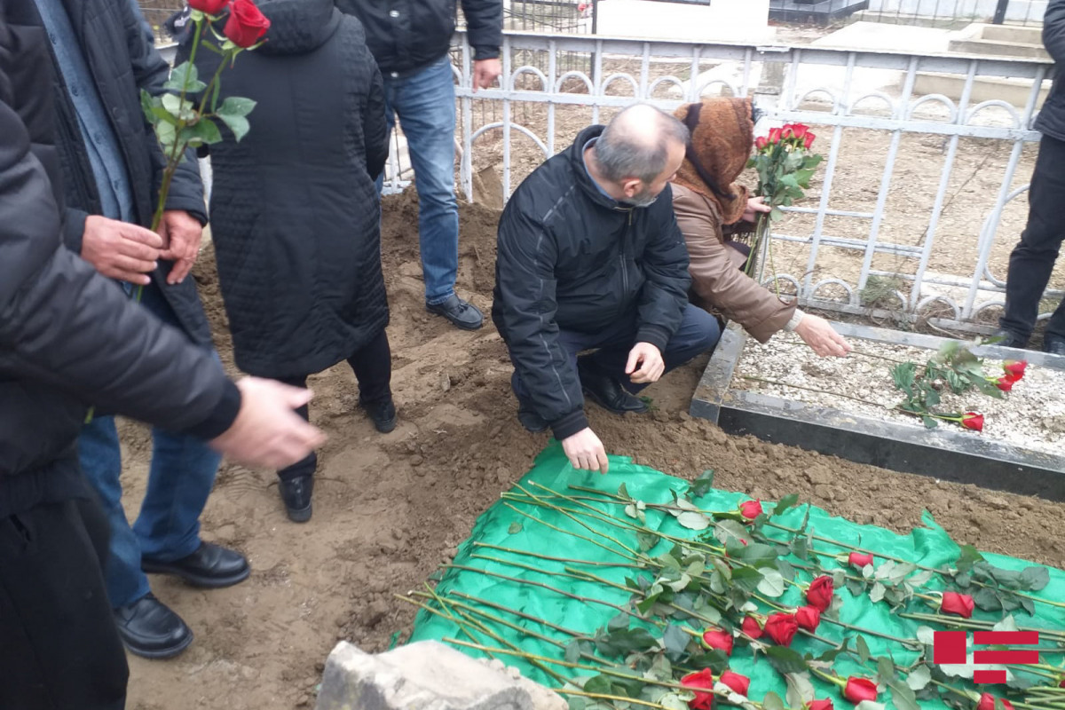Похороны Фариды Мамедовой в Сальяне