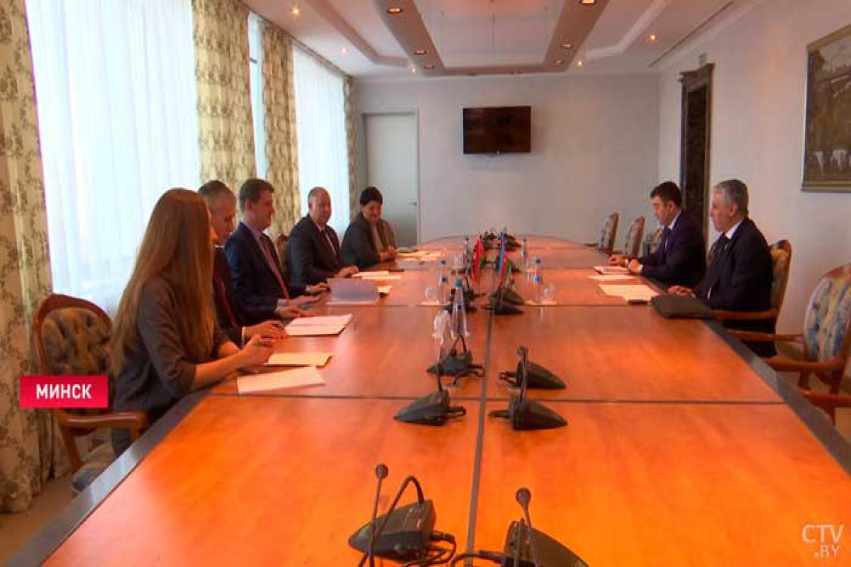 Azerbaijani Ambassador to Belarus Ulvi Bakhshaliyev has met with  Chairman of the Minsk City Executive Committee Vladimir Kukharev