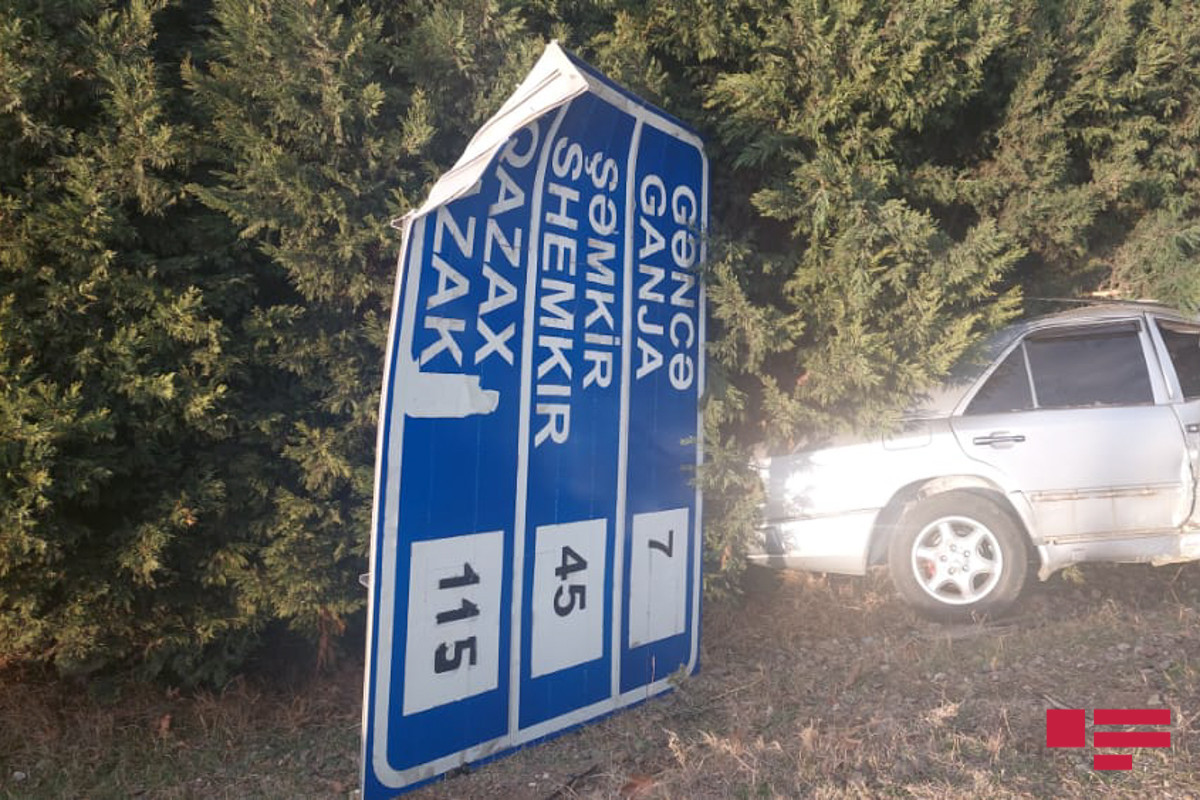 Gəncədə yol qəzası