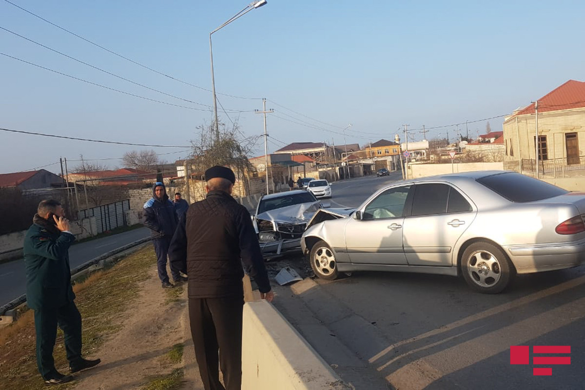 Pirşağı, körpüdə yol qəzası