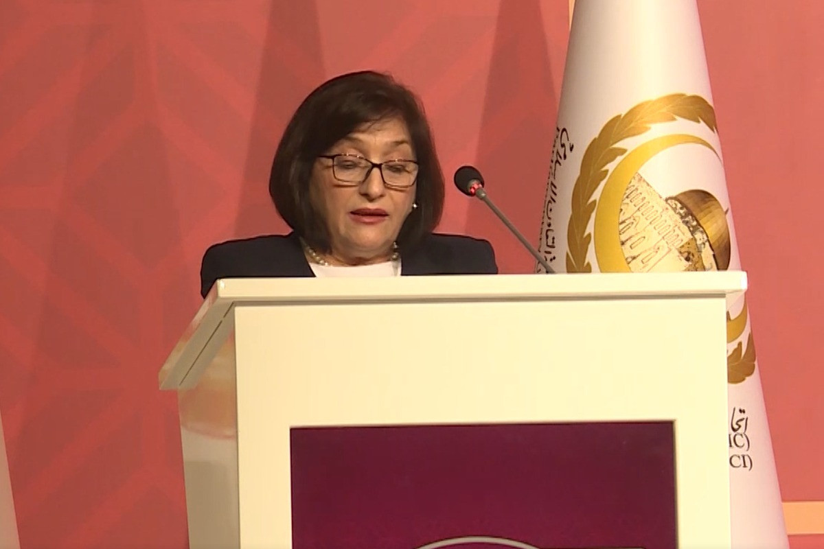 Sahibə Qafarova İƏT Pİ-nin Konfransında çıxış edib  - FOTO 