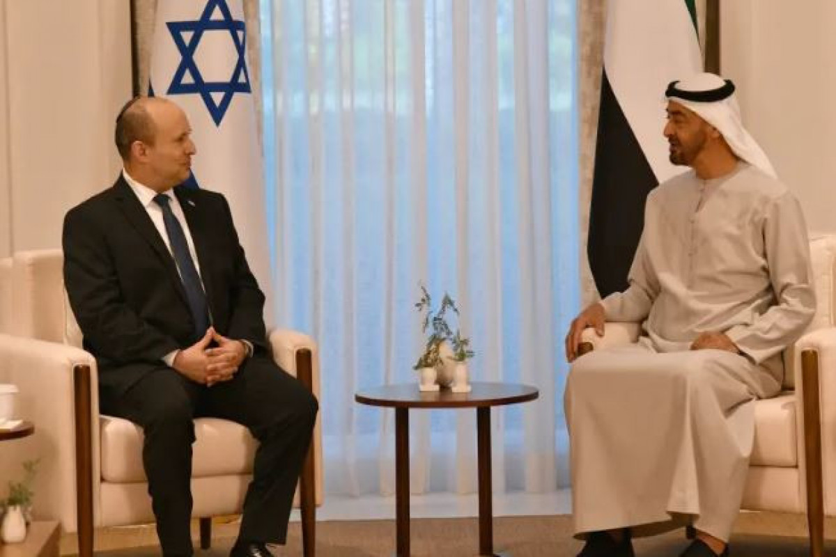 Naftali Bennett, Məhəmməd bin Zayed əl Nəhyan