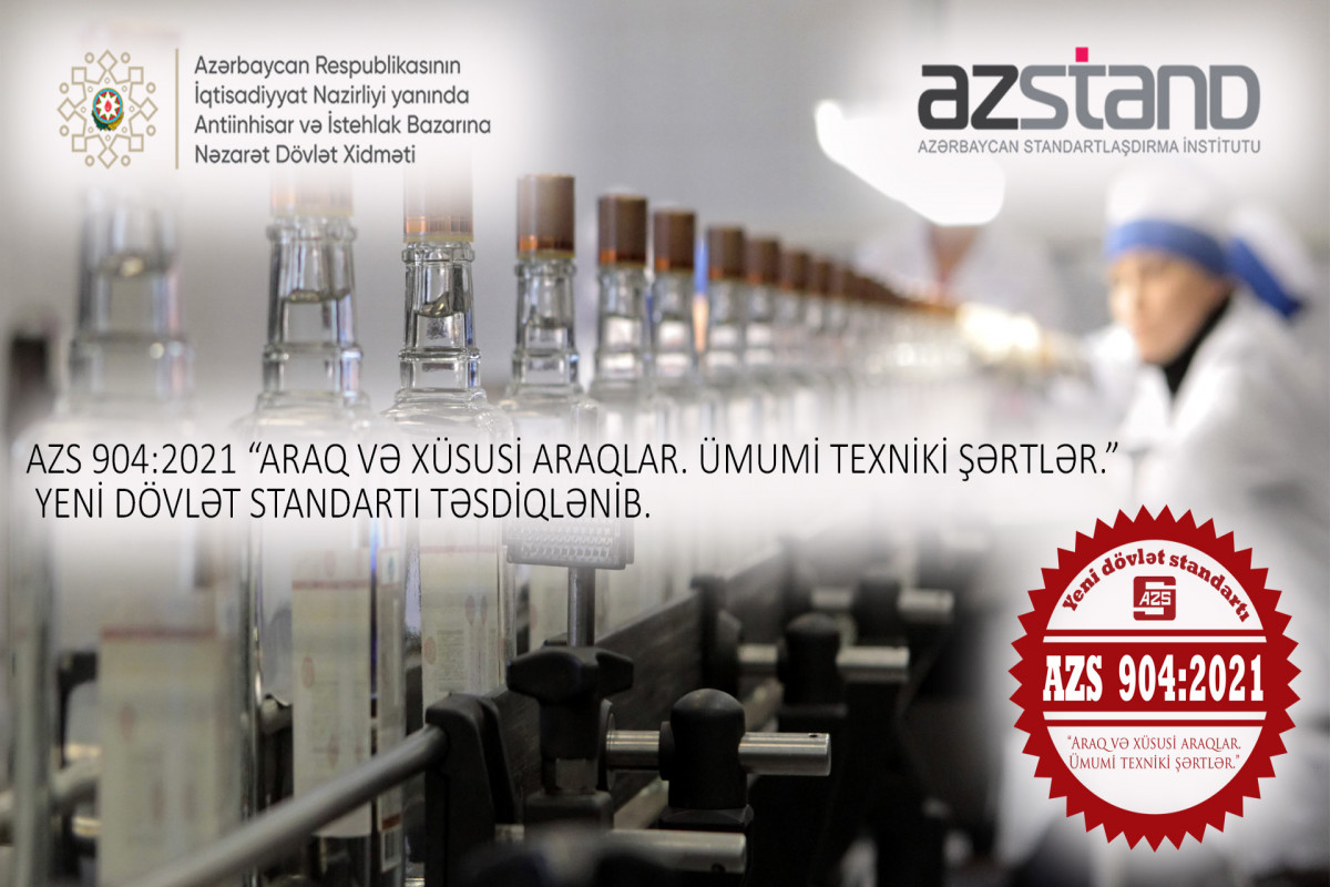 Alkoqollu içkilərlə bağlı yeni standart təsdiqlənib