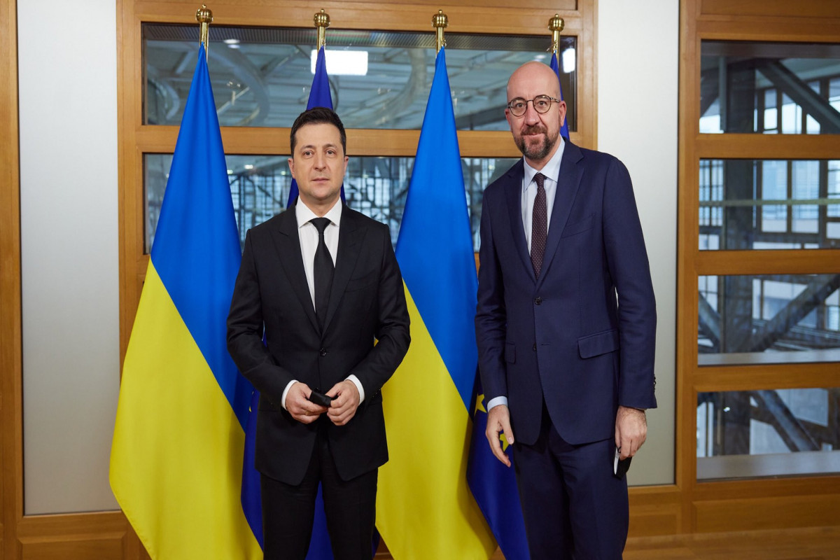 Vladimir Zelenski, Şarl Mişel