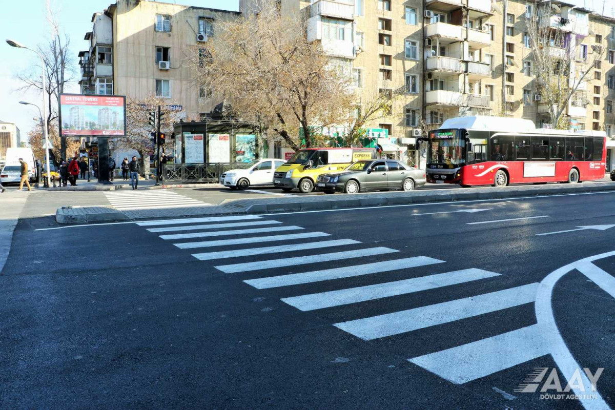 Bakının Ağa Nemətulla küçəsi təmir olunub - FOTO  - VİDEO 