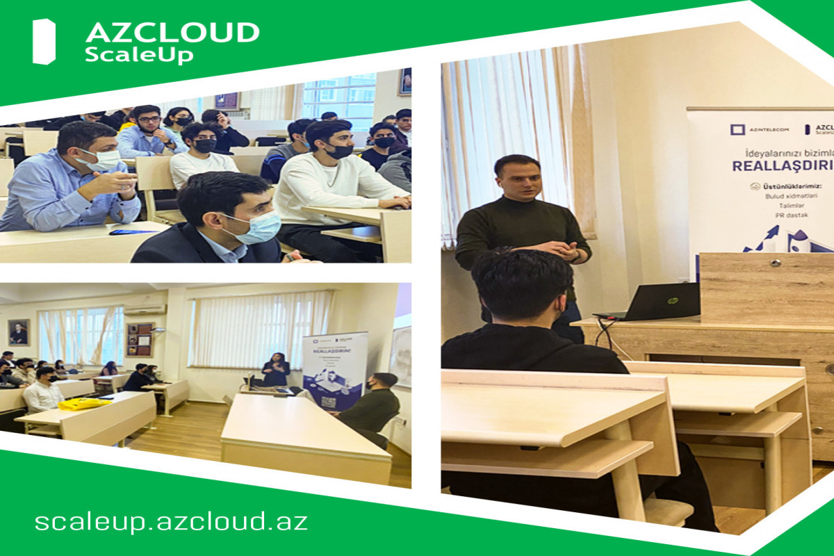 "AZCLOUD ScaleUp" proqramı çərçivəsində startapçılarla görüş keçirilib