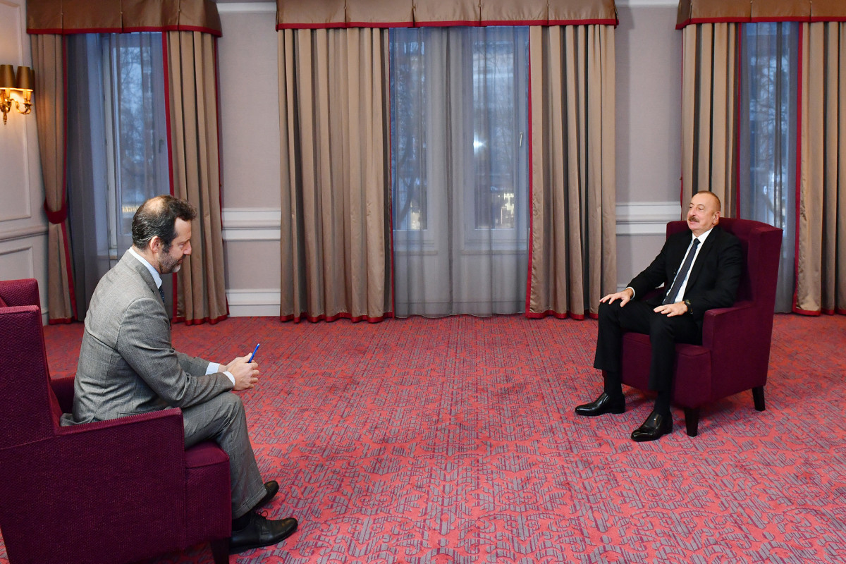 Azerbaijani President Ilham Aliyev was interviewed by Italian "Il Sole 24 Ore" newspaper