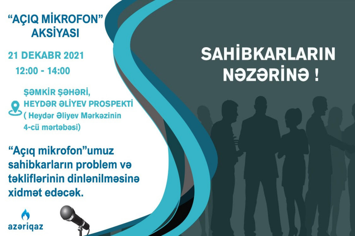 "Azəriqaz" rəhbərliyi Şəmkirdə sahibkarlarla görüş keçirəcək