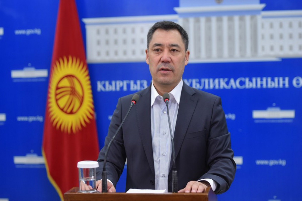 Qırğızıstan Prezidenti Sadır Japarov