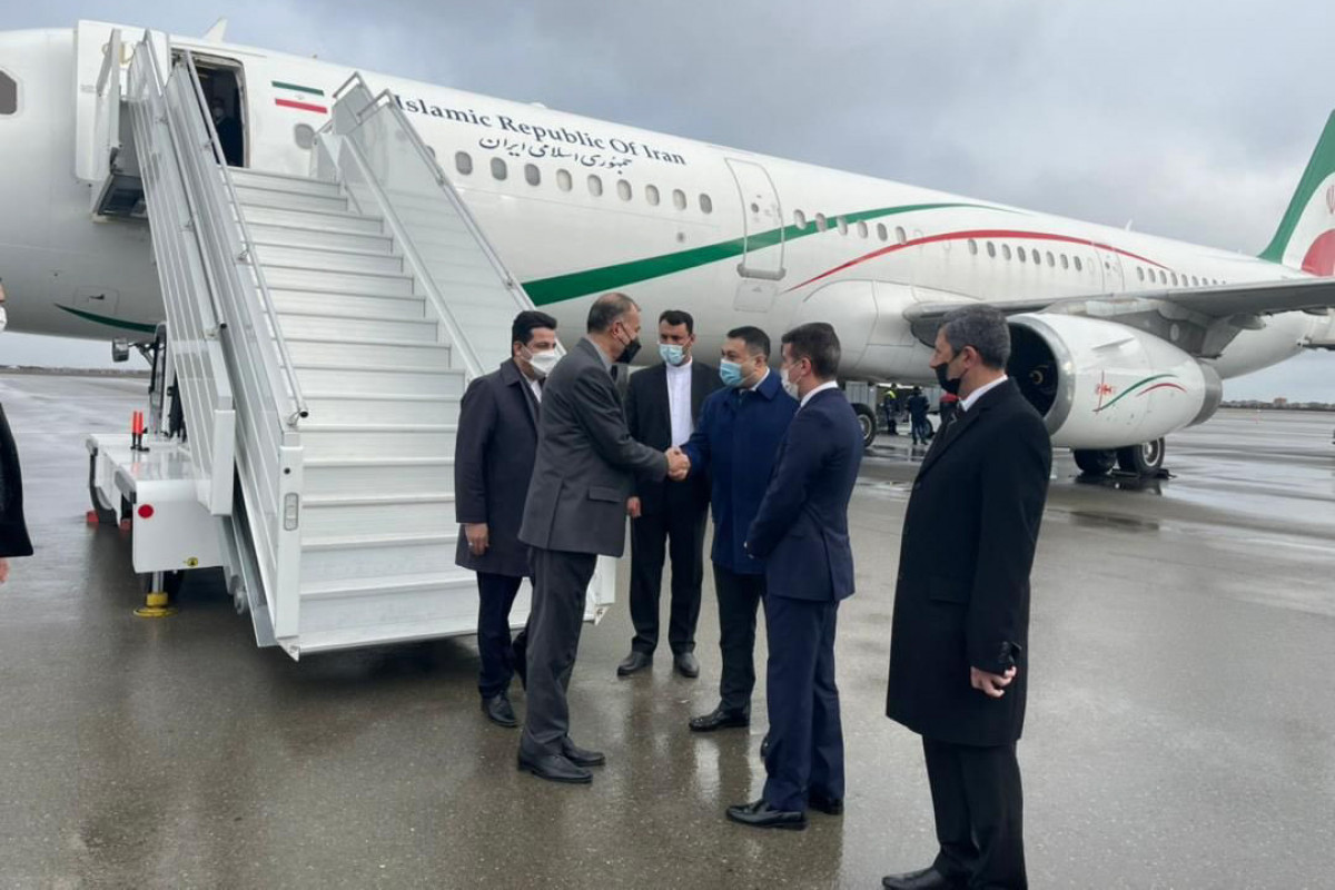 Iranian Foreign Minister arrives in Azerbaijan-UPDATED 