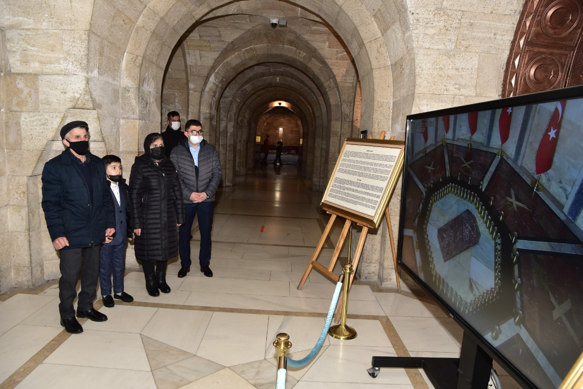 Family of martyred serviceman of Azerbaijani army visits Turkey at invitation of Hulusi Akar-PHOTO 