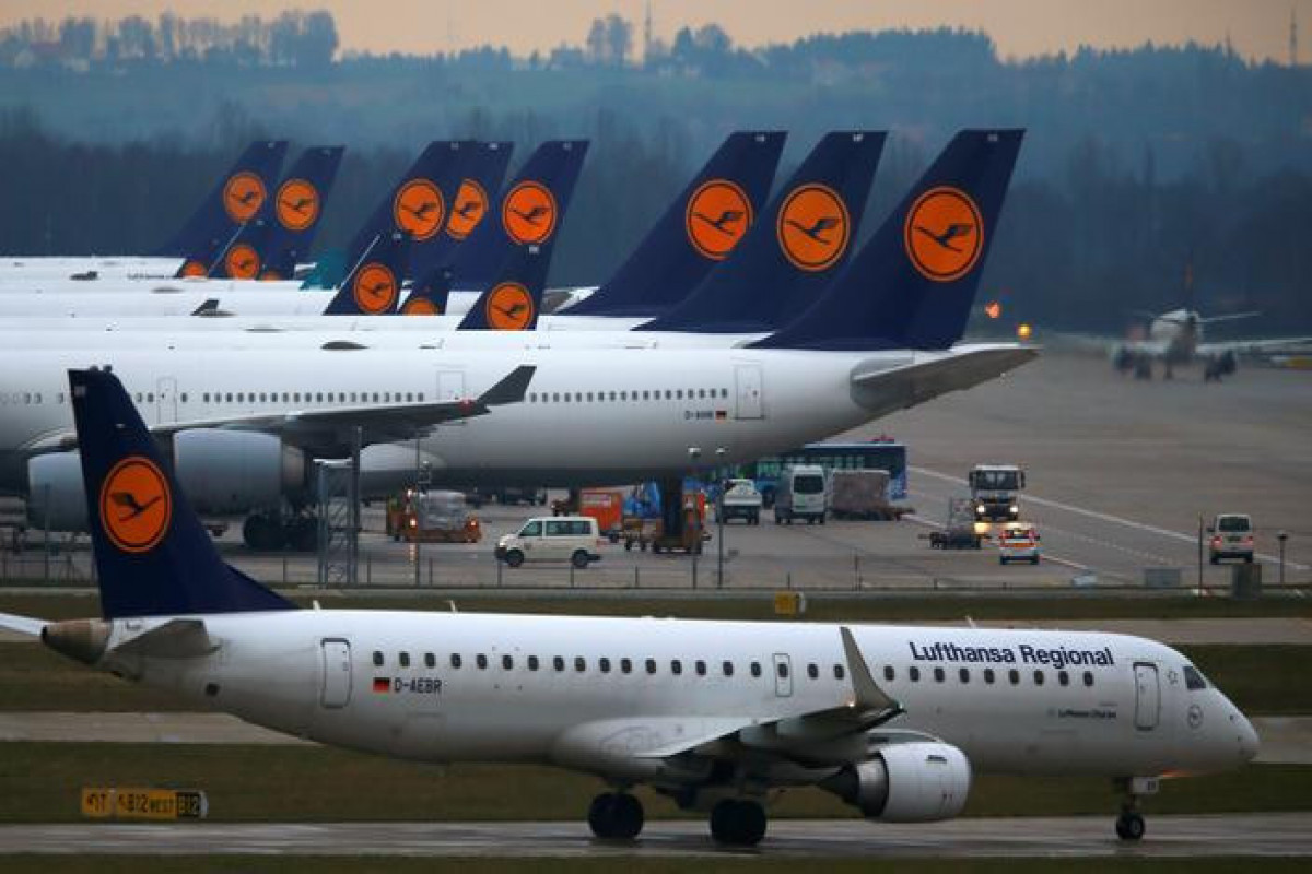 “Lufthansa” uçuşların sayını azaldır