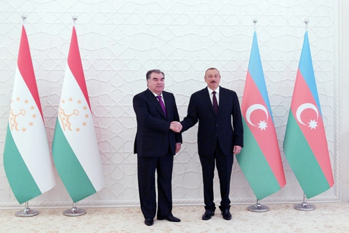 Emomali Rahmon and Ilham Aliyev