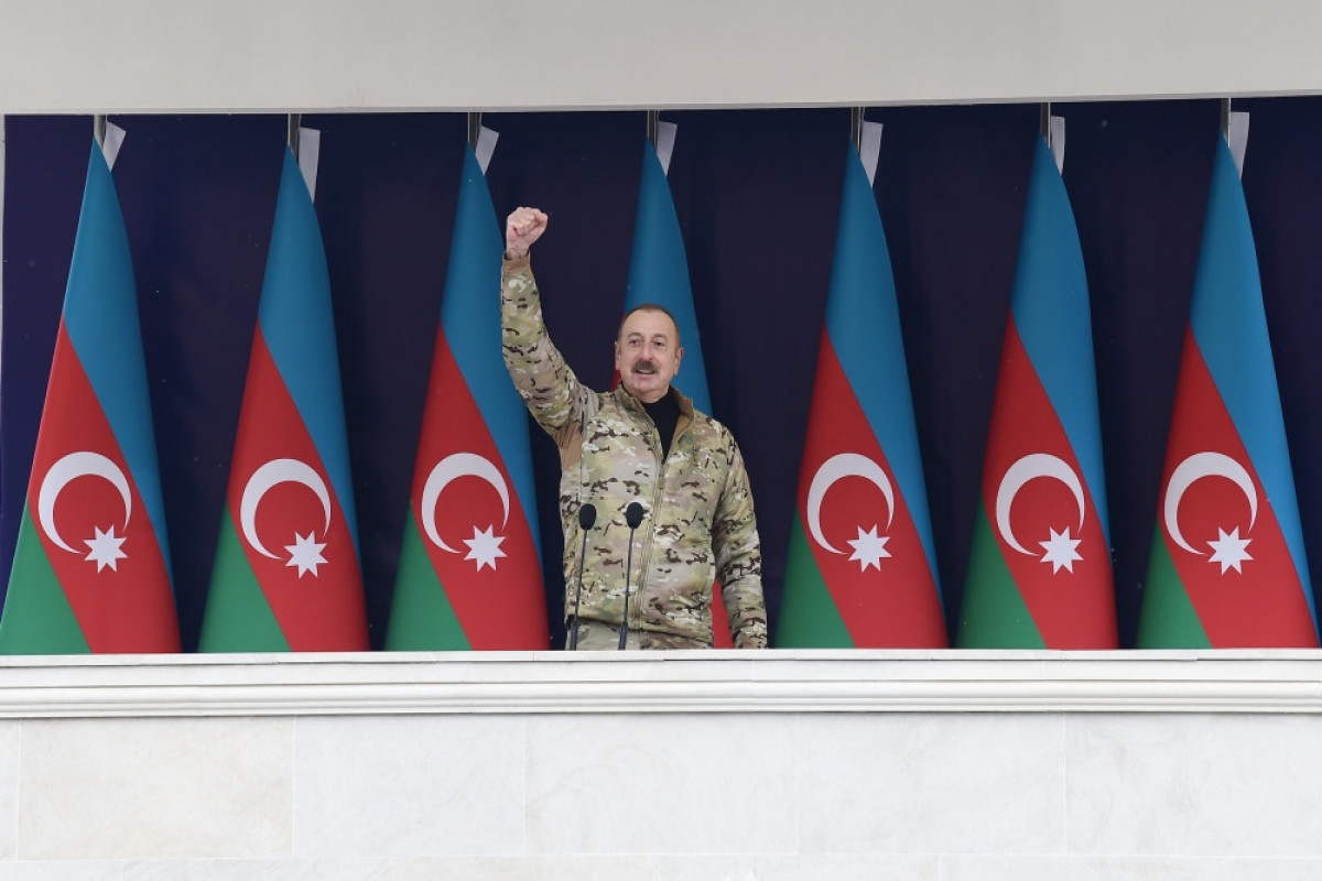 Prezident İlham Əliyev Hadrutda hərbi hissənin açılışında iştirak edib - FOTO  - YENİLƏNİB 
