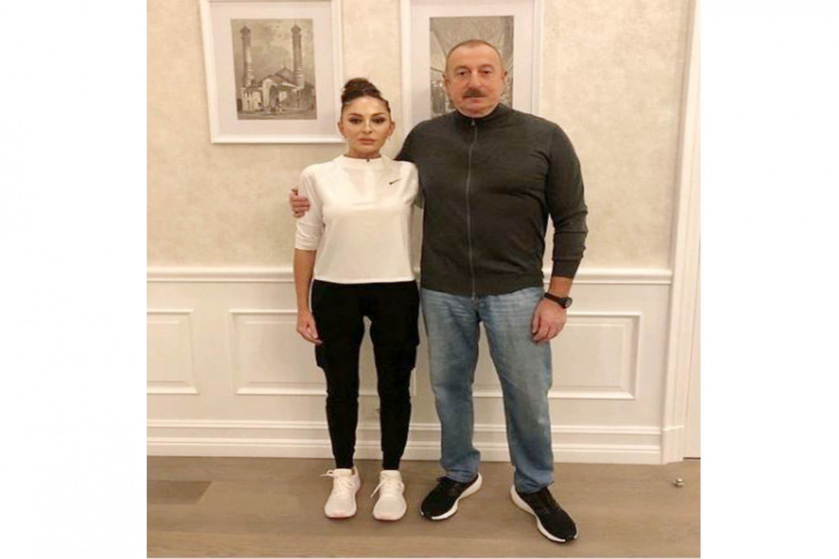 Mehriban Aliyeva makes an Instagram post on President Ilham Aliyev