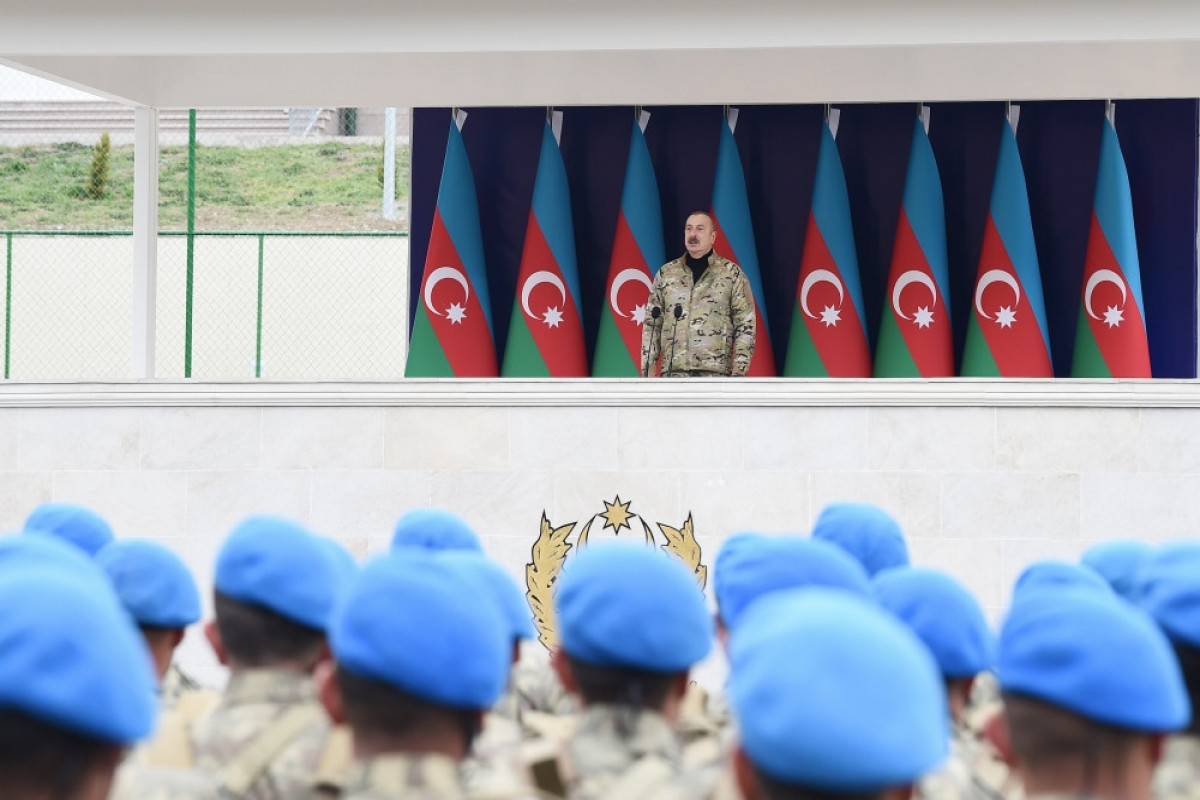 Prezident İlham Əliyev: "Hadrutda hərbi hissənin açılması çox böyük əhəmiyyət daşıyır"