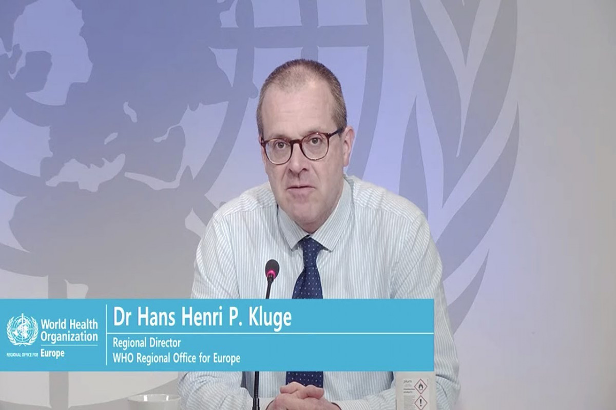 World Health Organization (WHO) Regional Director for Europe Hans Kluge
