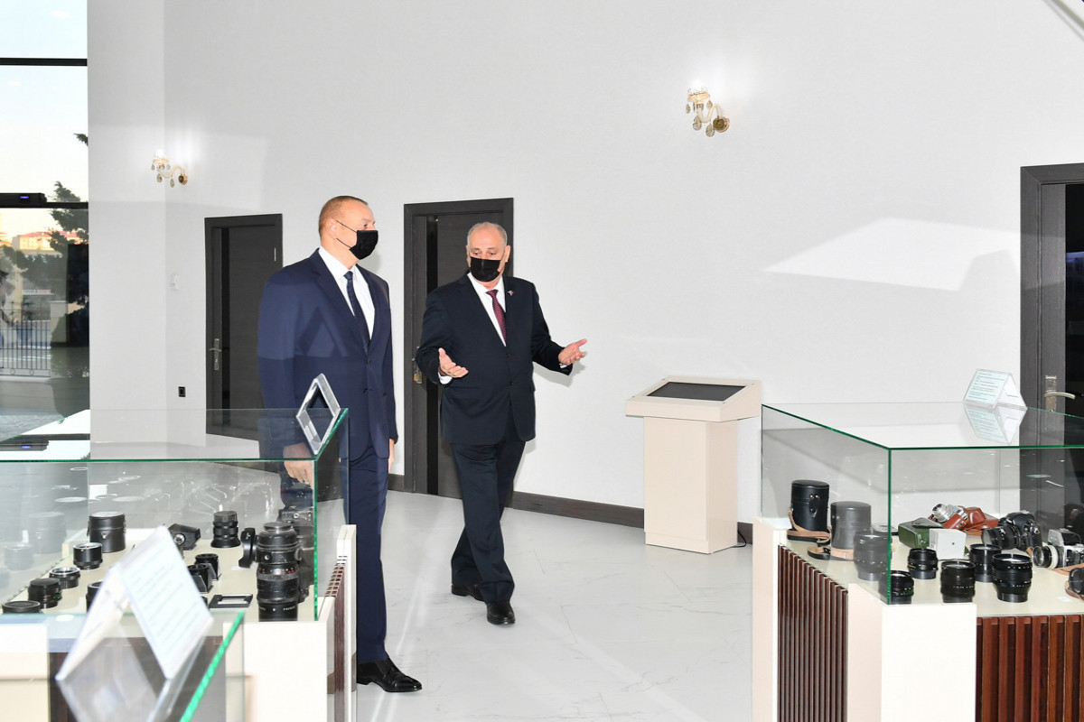 Prezident İlham Əliyev AZƏRTAC-ın yeni binası ilə tanış olub