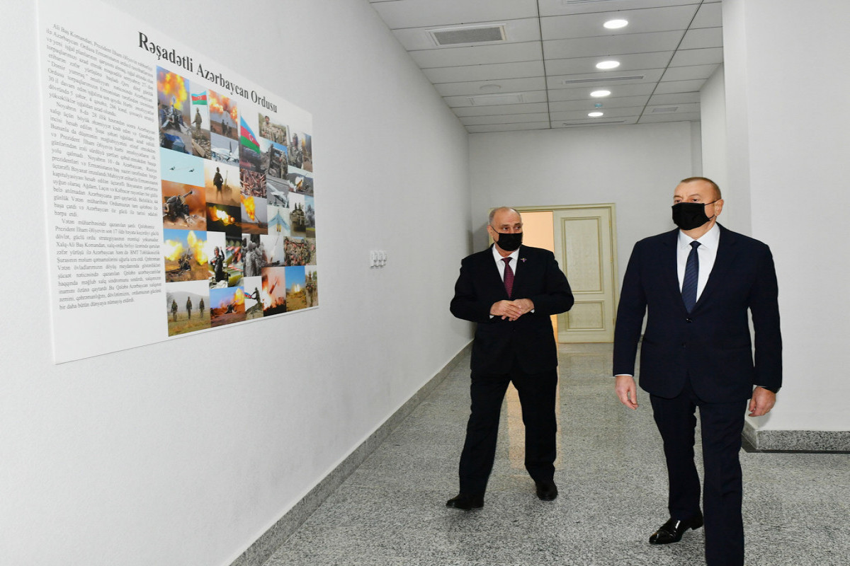 Президент Ильхам Алиев ознакомился с новым зданием Агентства АЗЕРТАДЖ