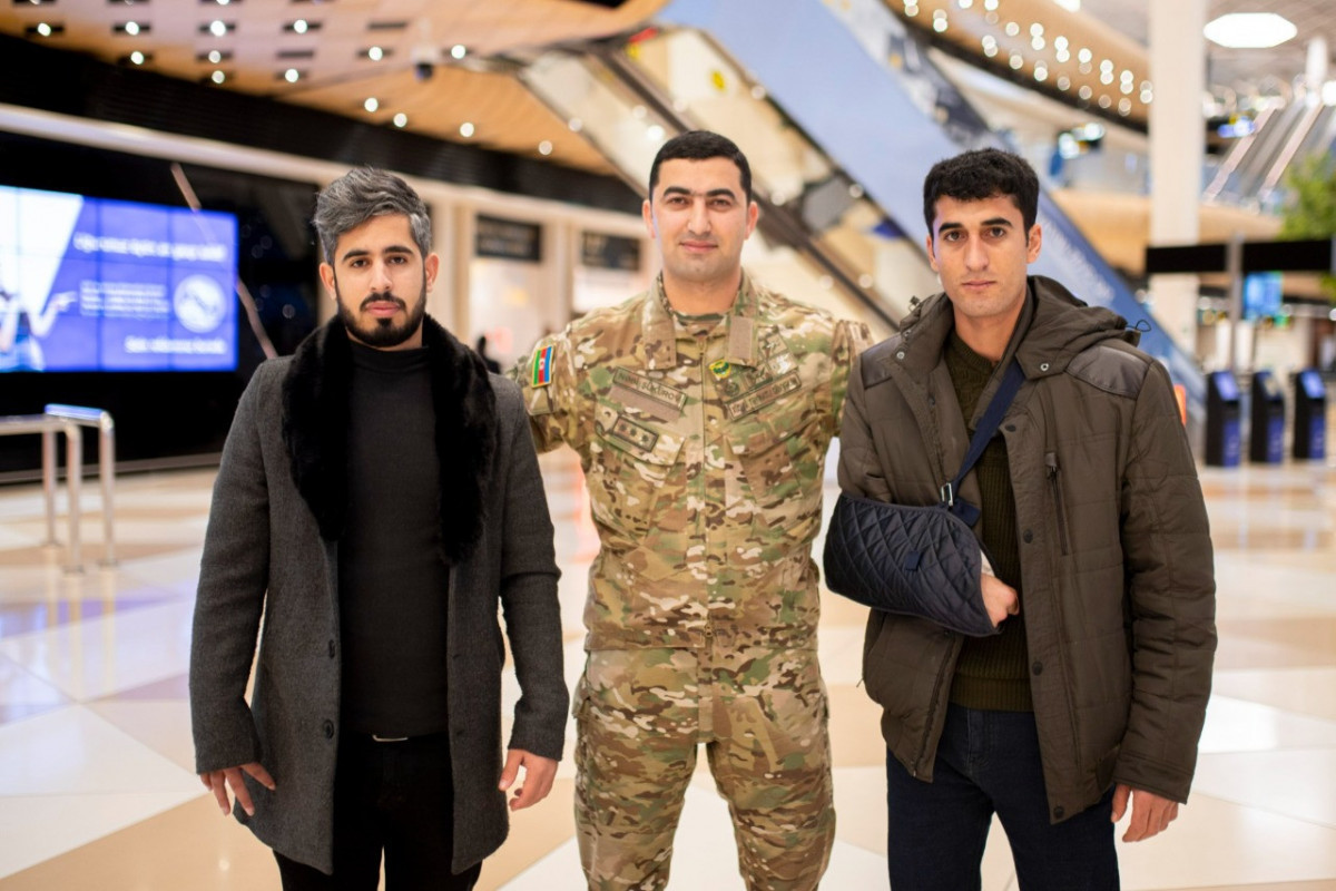 Фонд «YAŞAT» отправил в Турцию еще 3 тяжелораненых участников войны
