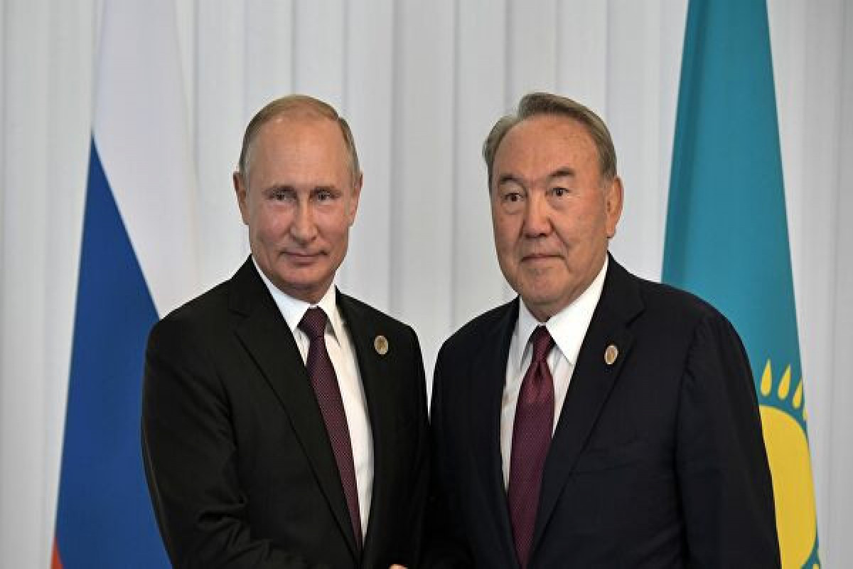 Putin, Nazarbayev