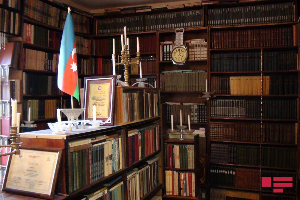 Tərtərdə 12000-dən artıq kitabın toplandığı şəxsi kitabxana