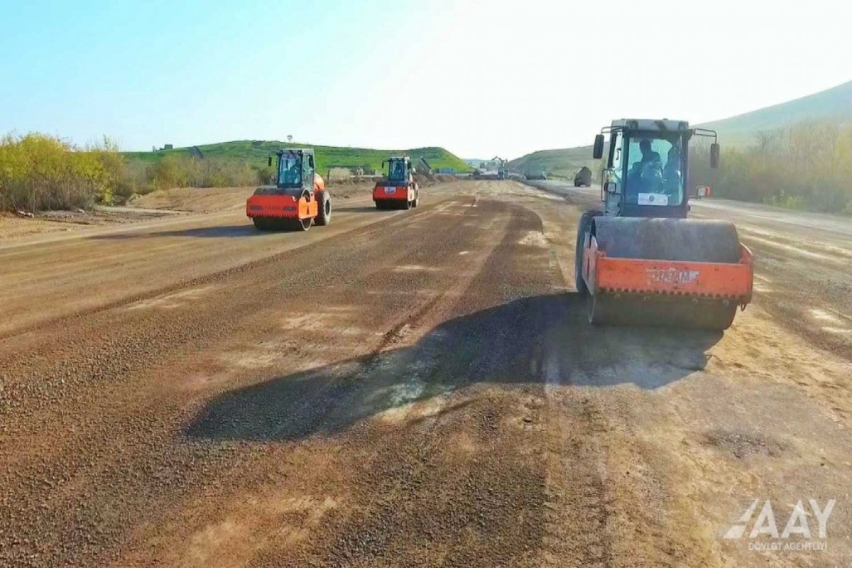 Строительство автомобильной дороги Физули-Гадрут продолжается быстрыми темпами-ФОТО 