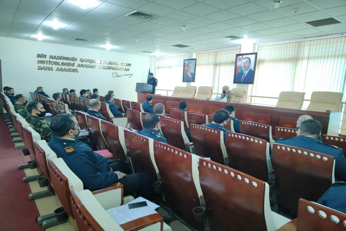 FHN-in Kiçikhəcmli Gəmilərə Nəzarət və Sularda Xilasetmə Dövlət Xidmətində toplantı