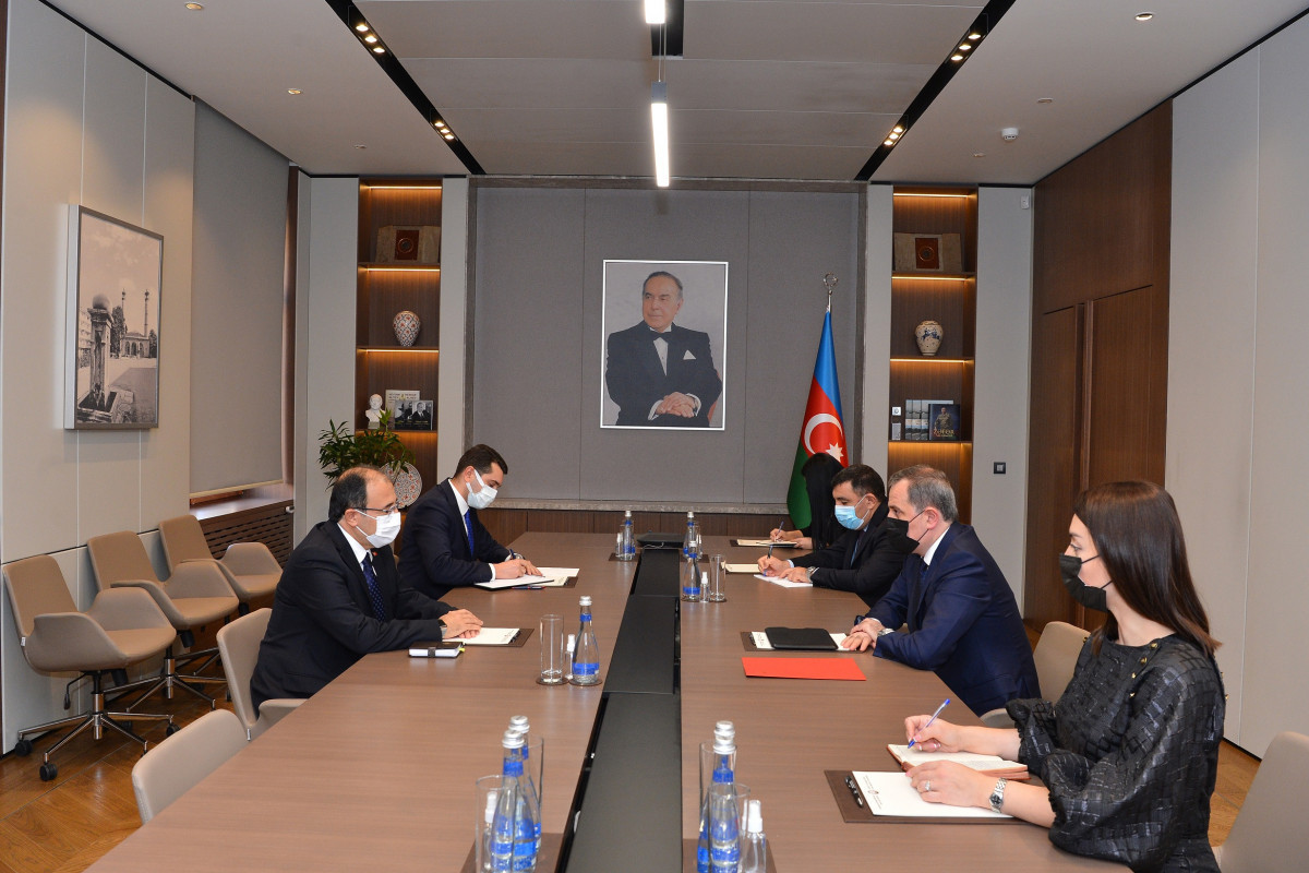 Minister of Foreign Affairs Jeyhun Bayramov has received Ambassador of the Republic of Turkey to Azerbaijan Cahit Bagci
