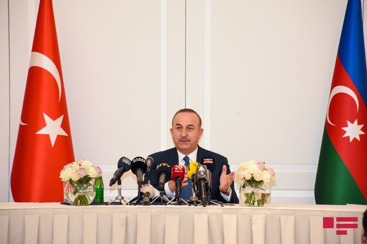 Çavuşoğlu: "Biz Qafqazda diplomatik həll yolu istəyəndə, buna razı olmayanlar indi siyasi çözüm istəyirlər”
