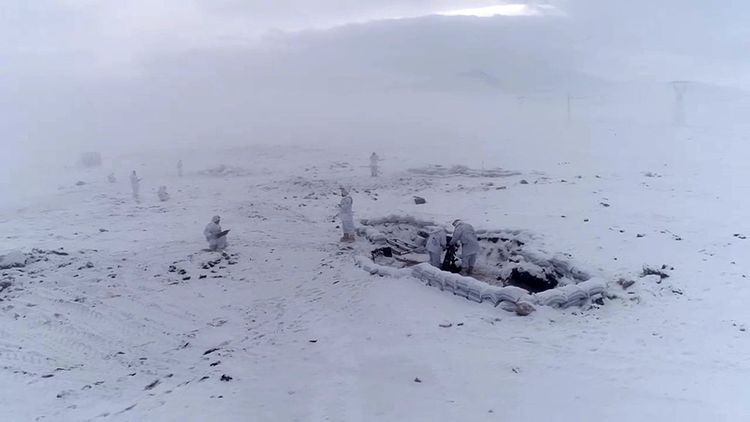 Active phase of the Joint Tactical Winter Exercise 2021 held in Kars has begun - VIDEO