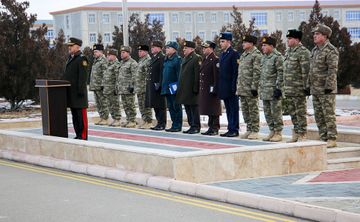Naxçıvan Qarnizonu Qoşunlarında yeni tədris ili başlayıb - VİDEO