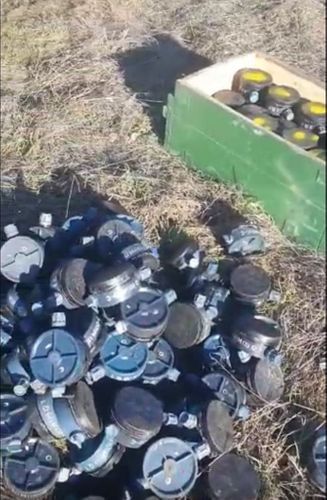120 anti-personal mines neutralized by border guard sappers nearby Malikahmadli village of Gubadli