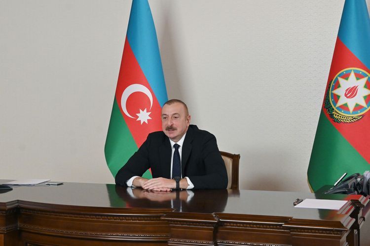 Ильхам Алиев: На всех этапах, то есть, в течение этого года, нам удавалось сохранять ситуацию под контролем