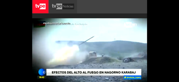 Peru televiziyasında Vətən müharibəsinin nəticələri barədə danışılıb