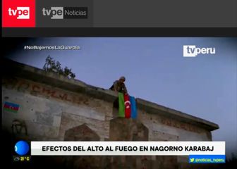 Peru televiziyasında Vətən müharibəsinin nəticələri barədə danışılıb