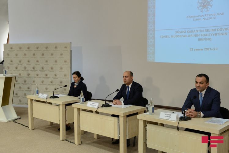 Traditional education being partially resumed in upper classes and universities in Azerbaijan