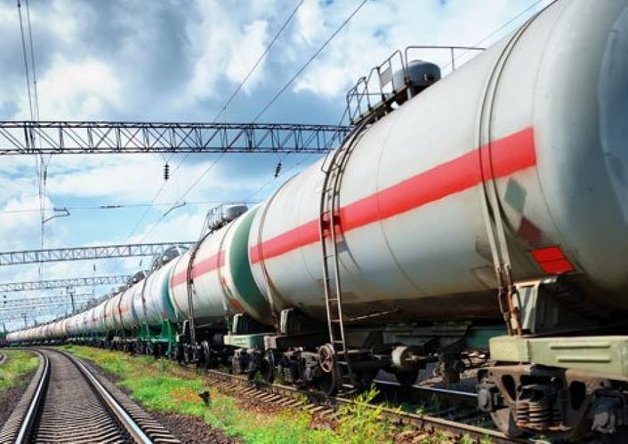 Container train carrying mining products from Turkey to China arrived in Baku