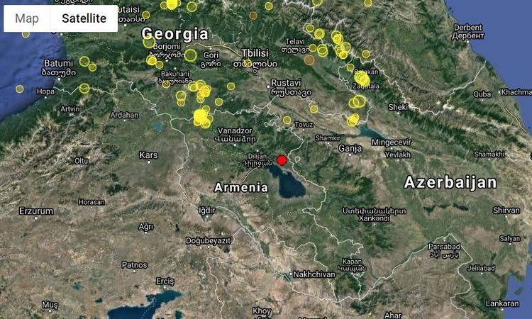 Earthquake hits Armenia, tremors also felt in Azerbaijan - UPDATED