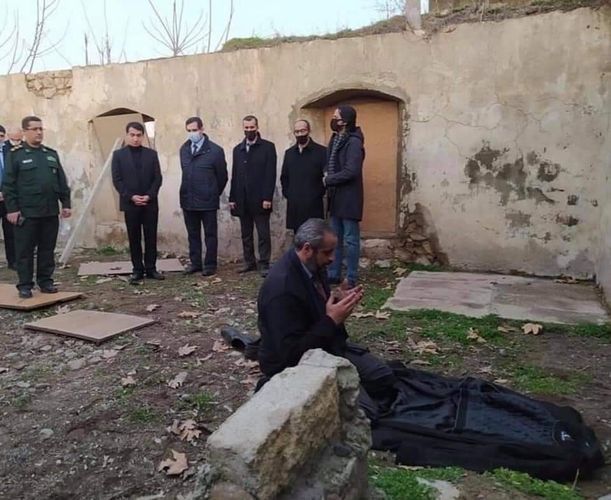 Временный поверенный в делах Ливии в Азербайджане совершил намаз в разрушенной мечети в Зангилане