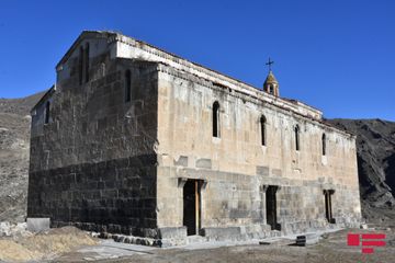 Azərbaycanın Alban-udi xristian icmasının üzvləri Laçında "Ağoğlan" monastırını ziyarət edib - FOTO - VİDEO