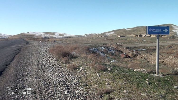 Azerbaijani MoD releases video footage of the Niyazgulular village of the Jabrayil region - VIDEO