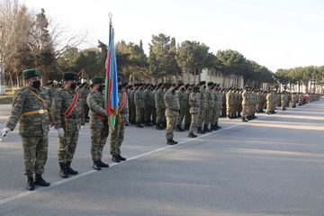 Azərbaycan Ordusunda andiçmə mərasimləri keçirilib - FOTO - VİDEO