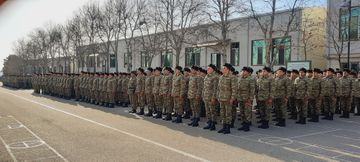 Azərbaycan Ordusunda andiçmə mərasimləri keçirilib - FOTO - VİDEO